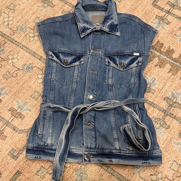 AG Denim Kendrix Trucker Vest | Size Small - Picture 4 of 6